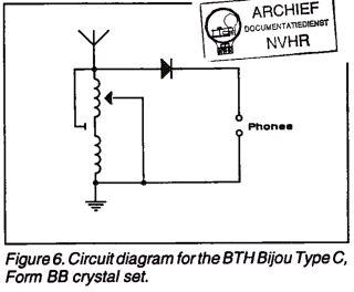BTH Type C Form BB schematic circuit diagram